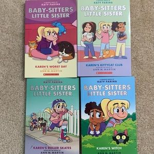 Baby-Sitters Little Sister Graphic Novels #1-4